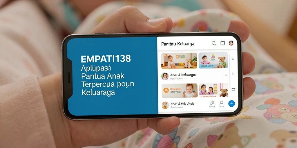Antarmuka EMPATI138 yang intuitif dan fungsional untuk pantau anak.