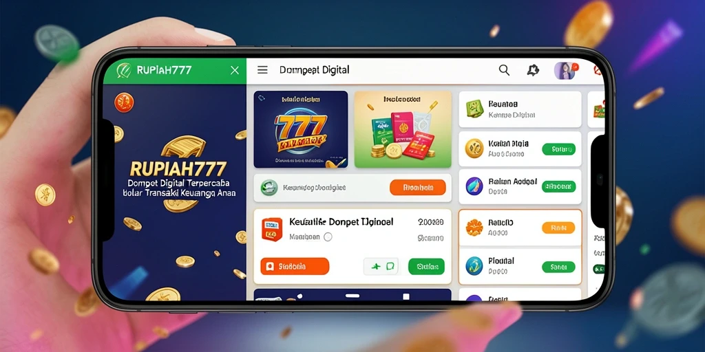 Tampilan antarmuka <strong>RUPIAH777</strong> yang modern dan fungsional.